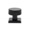 Black Brompton Mortice/Rim Knob Set (Square)