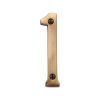 Heritage Brass Numeral 1 Face Fix 76mm (3") Antique Brass finish