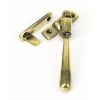 Aged Brass Night-Vent Locking Newbury Fastener