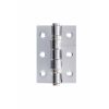 Atlantic CE Fire Rated Grade 7 Ball Bearing Hinges 3" x 2" x 2mm - Polished Stainless Steel (Pair)