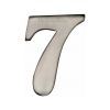 Heritage Brass Numeral 7 Self Adhesive 51mm (2") Satin Nickel finish