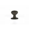 Old English Harrogate Solid Brass Mushroom Mortice Knob on Concealed Fix Rose - Urban Bronze