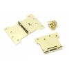 Polished Brass 4" x 4" x 6"  Parliament Hinge (pair) ss