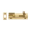 Heritage Brass Door Bolt Necked 4" x 1.25" Satin Brass finish