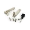 Polished Nickel Night-Vent Locking Brompton Fastener