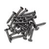 Dark Stainless Steel 4x¾" Countersunk Screws (25)