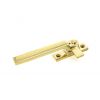 Polished Brass Locking Art Deco Fastener - LH