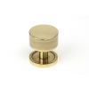 Aged Brass Kelso Cabinet Knob - 32mm (Plain)