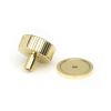 Polished Brass Judd Cabinet Knob - 38mm (Plain)