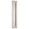 12" Flush Handle Polished Nickel Finish