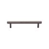 Heritage Brass Cabinet Pull Hexagon Design 128mm CTC Matt Bronze finish