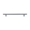 Heritage Brass Cabinet Pull Bar Design 203mm CTC Satin Chrome Finish