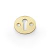 Alexander & Wilks - Victorian Standard Profile Escutcheon - Satin Brass