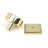 Polished Brass Kelso Cabinet Knob - 38mm (Square)