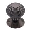 Heritage Brass Centre Door Knob Reeded Design 3 1/2 Matt Bronze Finish
UK Registered Design Number 6241152

&nbsp;