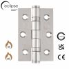 Eclipse 14851 - 76x51x2mm PSS Ball Bearing Hinge Grade 7 - (Pair) - Polished Stainless Steel