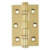 Eclipse 14885 - 76x51x2mm EBP Ball Bearing Hinge Grade 7 - (Pair) - Polished Brass