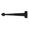 Textured Black 16" Cast T Hinge (pair)