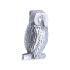 Owl Door Knocker Satin Chrome