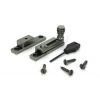 Pewter Prestbury Quadrant Fastener - Narrow