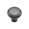 Heritage Brass Cabinet Knob Round Edge Design 32mm Matt Bronze finish