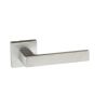 Forme Asti Lever Door Handle on Minimal Square Rose - Satin Chrome