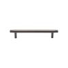 Heritage Brass Cabinet Pull Contour Design 128mm CTC Matt Bronze finish