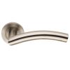 Steelworx Swl Dresda Lever On Rose - Satin Stainless Steel