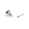 Polished Chrome Scully Cabinet Knob - 25mm