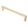 Mitred Knurled Pull Handle - Satin PVD