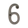 Heritage Brass Numeral 6 Face Fix 76mm (3") Matt Bronze finish