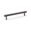 Alexander & Wilks - Crispin Reeded T-bar Cupboard Pull Handle - Dark Bronze PVD - 160mm