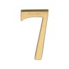 Heritage Brass Numeral 7 Concealed Fix 76mm (3") Satin Brass finish