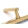 Polished Brass Art Deco Slimline Lever Espag. Lock Set