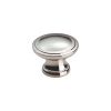 Shaker Style Knob 29mm - Polished Chrome