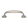 Heritage Brass Cabinet Pull Durham Design 76mm CTC Satin Nickel Finish