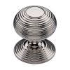 Heritage Brass Centre Door Knob Reeded Design 3 1/2 Polished Nickel Finish
UK Registered Design Number 6241152

&nbsp;