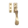 Heritage Brass Casement Window Fastener Wedge Pattern Weather Stripped Design Polished Brass Finish