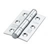 CE7 Mild Steel BB Butt Hinge - Polished Chrome