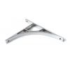 Polished Chrome Tyne Shelf Bracket (260mm x 200mm)