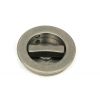 Pewter 60mm Plain Round Pull - Privacy Set