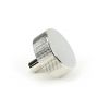 Polished Nickel Brompton Cabinet Knob - 38mm (No rose)