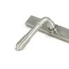 Satin Marine SS (316) Reeded Slimline Lever Espag. Lock Set