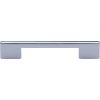 Heritage Brass Cabinet Pull Victorian Design 128mm CTC Polished Chrome finish