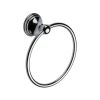 Cambridge Wall Mounted Towel Ring, Towel Holder for Kitchen and Bathroom. Polished Chrome finish