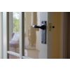 Black Cottage Lever Latch Set