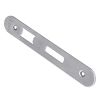 Easi T Forend Strike & Fixing Pack To Suit Bs 5 Lever Sashlock-Satin Stainless Steel-Radius Forend - Satin Stainless Steel