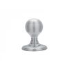 Delamain Reeded Knob - Satin Chrome