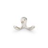 Alexander & Wilks - Victorian Double Robe Hook - Satin Nickel