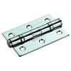 Grade 7 Ball Bearing Hinge - Bright Stainless Steel (Pair)